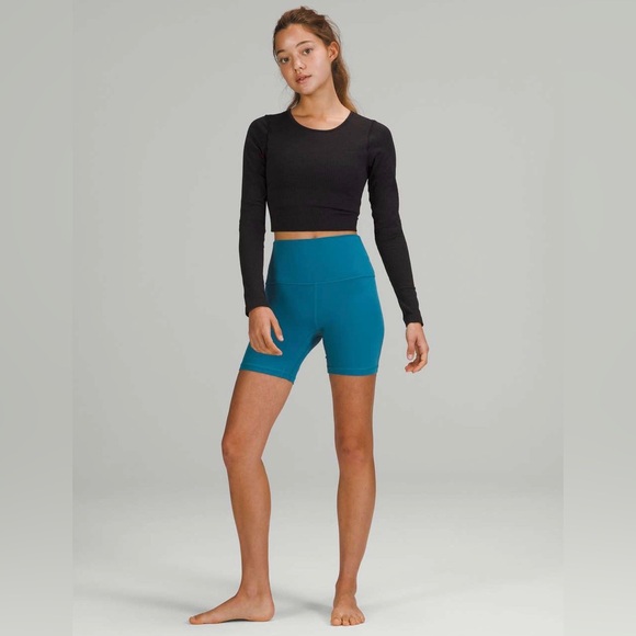 Lululemon Ebb to Street Long Sleeve - Black - Picture 1 of 8